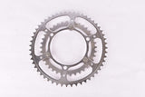 NOS Stronglight 3-pin chromed steel Chainring with 52/38 teeth and 116 mm BCD from the 1960s - 1970s