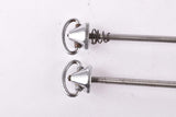 Campagnolo pre cpsc quick release set Record and Super Record, #1001/3 and #1006/8 front and rear Skewer from the 1950s - 1970s