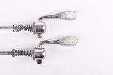 Campagnolo post CPSC quick release set Record and Super Record, #1001/3 and #1006/8 front and rear Skewer from the 1970s - 80s