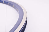NOS blue Rigida DPX single clincher rim in 700c/622mm with 36 holes