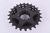 Shimano 600EX 6-speed Uniglide Cassette with 14-24 teeth from 1982