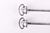 Campagnolo post CPSC quick release set Record and Super Record, #1001/3 and #1006/8 front and rear Skewer from the 1970s - 80s