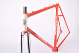 Steel Frame with Pinarello Decals in 57 cm (c-t) / 55.5 cm (c-c) with Gipiemme Dropouts from the 1980s