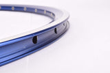 NOS blue Rigida DPX single clincher rim in 700c/622mm with 36 holes