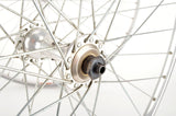 Wheelset with Super Champion Gentleman Clincher Rims and Shimano 105 Golden Arrow Hubs from 1986/87