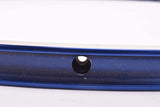 NOS blue Rigida DPX single clincher rim in 700c/622mm with 36 holes