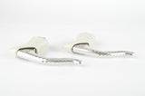 NOS Campagnolo Super Record Brake Lever Set #4062 with white shieldlogo hoods from the 1980s