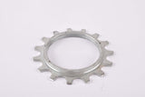 NOS Maillard Course #MD steel 5-speed top sprocket Freewheel Cog, threaded on inside, with 15 teeth from the 1980s