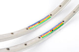 NEW Record Serie Professional HD120 silver tubular Rims 700c/622mm with 36 holes from the 1980s NOS