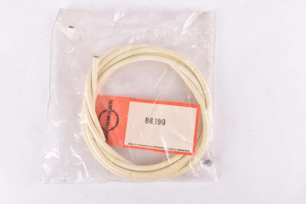 NOS White Weinmann Brake Cable Set #86.190 (Cable, Housing, Ferrule) for rear road bike type brake