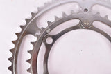 NOS Stronglight 3-pin chromed steel Chainring with 52/38 teeth and 116 mm BCD from the 1960s - 1970s