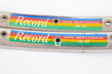 NEW Record Serie Professional HD120 silver tubular Rims 700c/622mm with 36 holes from the 1980s NOS