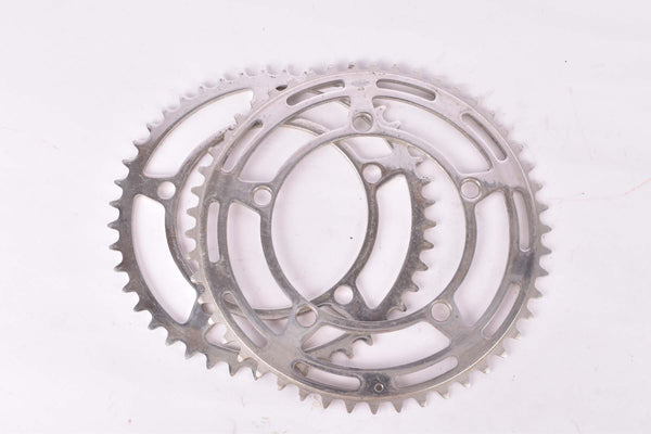NOS Stronglight 93 / 63 Super Competiton Chainring Set with 49/44 teeth and 122 mm BCD from the 1960s - 1980s