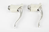 NOS Campagnolo Super Record Brake Lever Set #4062 with white shieldlogo hoods from the 1980s