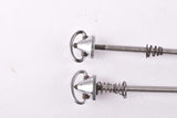 Campagnolo pre cpsc quick release set Record and Super Record, #1001/3 and #1006/8 front and rear Skewer from the 1950s - 1970s
