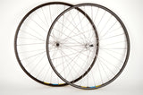 Wheelset with Mavic Open Pro 4CD Clincher Rims and Campagnolo Croce D'Aune Hubs from 1980s