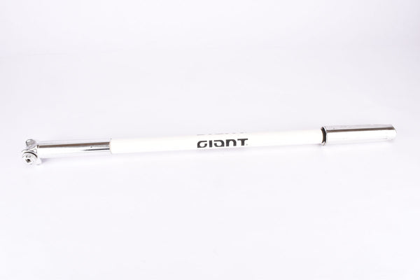 white/silver Giant bike pump in 515-575mm from the 1980s - 90s