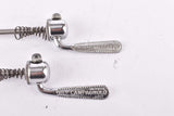 Campagnolo pre cpsc quick release set Record and Super Record, #1001/3 and #1006/8 front and rear Skewer from the 1950s - 1970s
