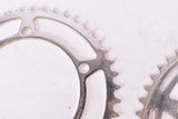 NOS Stronglight 93 / 63 Super Competiton Chainring Set with 49/44 teeth and 122 mm BCD from the 1960s - 1980s