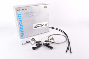 NOS/NIB Shimano Deore LX #SL-M571 Rapidfire Mega 9 Drive Train 3x9 speed gear lever Shifters from 2005