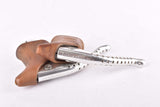 Campagnolo Super Record #4062 brake lever set with brown shield logo hoods from the 1980s