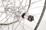 Wheelset with Mavic Open Pro 4CD Clincher Rims and Campagnolo Croce D'Aune Hubs from 1980s