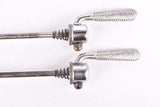 Campagnolo pre cpsc quick release set Record and Super Record, #1001/3 and #1006/8 front and rear Skewer from the 1950s - 1970s