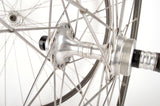 Wheelset with Mavic Open Pro 4CD Clincher Rims and Campagnolo Croce D'Aune Hubs from 1980s
