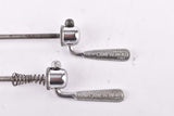 Campagnolo pre cpsc quick release set Record and Super Record, #1001/3 and #1006/8 front and rear Skewer from the 1950s - 1970s