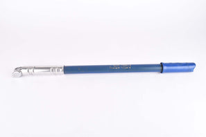 NOS Silca Impero blue bike pump in 480-510mm from the 1970s / 1980s
