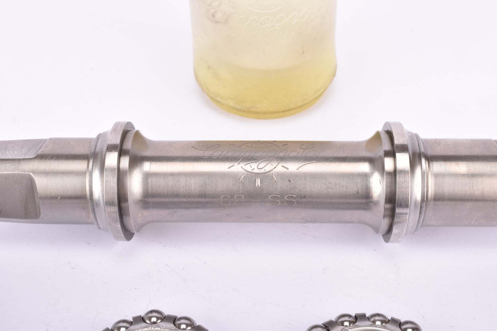 Jeu D'axes Titane Campagnolo Record - Occasion - Pour Vélo De Course