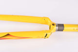 28" Yellow Eddy Merckx Steel Fork with Eddy Merckx dropouts