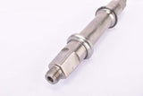 Campagnolo Super Record Strada #4031 second genaration titanium axle / spindle Bottom Bracket in 115 mm, with french thread from the 1980s