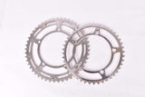 NOS Stronglight 93 / 63 Super Competiton Chainring Set with 49/44 teeth and 122 mm BCD from the 1960s - 1980s