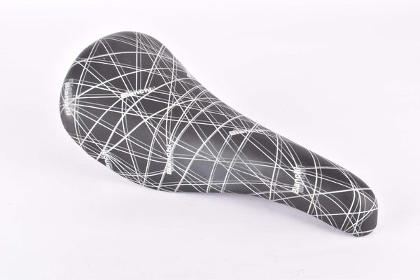 Black Bianchi labled Selle Italia MTB / Road Saddle from the 1980s / 1990s