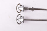 Campagnolo pre cpsc quick release set Record and Super Record, #1001/3 and #1006/8 front and rear Skewer from the 1950s - 1970s