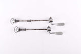 Campagnolo post CPSC quick release set Record and Super Record, #1001/3 and #1006/8 front and rear Skewer from the 1970s - 80s