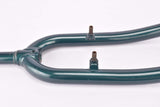 26" Dark Green MTB Steel Fork with Eyelets for Fenders