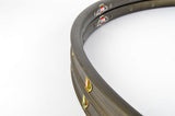 NEW Nisi dark anodized AN85 tubular Rims 650C/571mm with 28 holes from the 1980s NOS