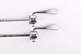Campagnolo post CPSC quick release set Record and Super Record, #1001/3 and #1006/8 front and rear Skewer from the 1970s - 80s
