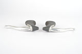 Shimano 105 #BL-1050 non-aero brake lever set with black hoods from the late 1980s