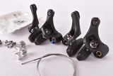 NOS Shimano Exage 500 LX BR-M454 black Cantilever Brake Set from 1989