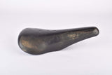 Black Cinelli Unicanitor leather Saddle from the 1970s - 1980s