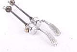 Campagnolo post CPSC quick release set Record and Super Record, #1001/3 and #1006/8 front and rear Skewer from the 1970s - 80s
