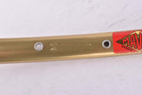 NOS golden anodized Mavic Record du Monde de´l Heure single Tubular Rim 28"/622mm with 36 holes from the 1970s - 1980s