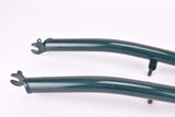 26" Dark Green MTB Steel Fork with Eyelets for Fenders