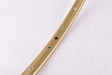 NOS golden anodized Mavic Record du Monde de´l Heure single Tubular Rim 28"/622mm with 36 holes from the 1970s - 1980s