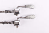 Campagnolo post CPSC quick release set Record and Super Record, #1001/3 and #1006/8 front and rear Skewer from the 1970s - 80s