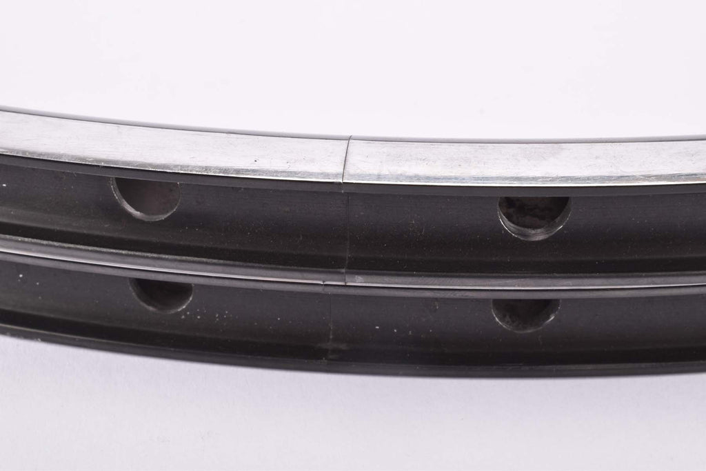 NOS black Rigida SHP 6 V-Profile aero clincher rim Set in 700c/622mm w ...