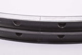 NOS black Rigida SHP 6 V-Profile aero clincher rim Set in 700c/622mm with 36 holes